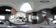 360° Innenansicht Hymer B-Klasse MC I 680 Arktis+Lithiumpaket, Solar, TV