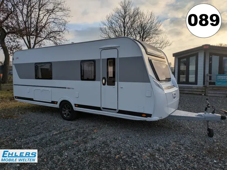 Fahrzeugbild LMC Vivo 580 D 2000kg/Vivo-Paket/Polsterstoff Gravel/front Küche #1