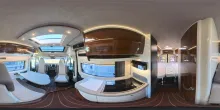 360° Innenansicht Mobilvetta Admiral K 6.3, MJ26 - SAT, TV, SOLAR, AHK