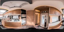 360° Innenansicht Dethleffs Alpa I 7820-2 *HECKSITZGRUPPE*WOHNZIMMERFEELING*
