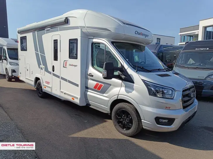 Fahrzeugbild Challenger Teilintegriert Cosy Edition 317 Hubbett #1