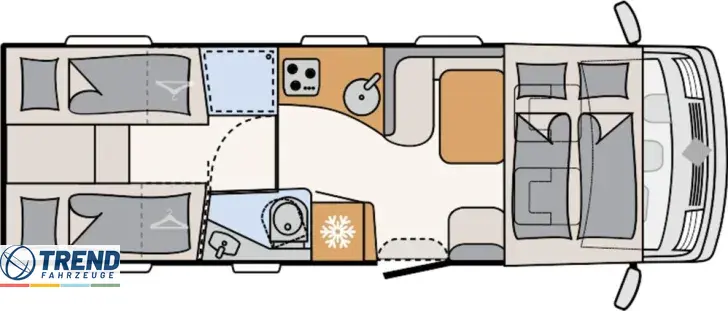 Fahrzeugbild Dethleffs Esprit I 7150-2 EB #5