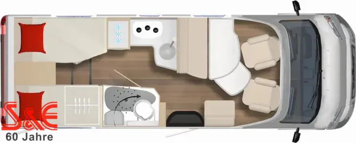 Fahrzeugbild Bürstner B66 TD 690 #5
