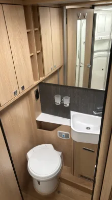 Toilette Hymer B-Klasse ML I 780