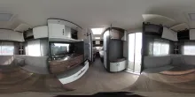 360° Innenansicht Hobby Excellent Edition 540 UL - Einzelbetten