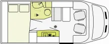 Grundriss Tag Etrusco V Ford 5.9 DF *AKTIONSPREIS BIS 20.04.2026*