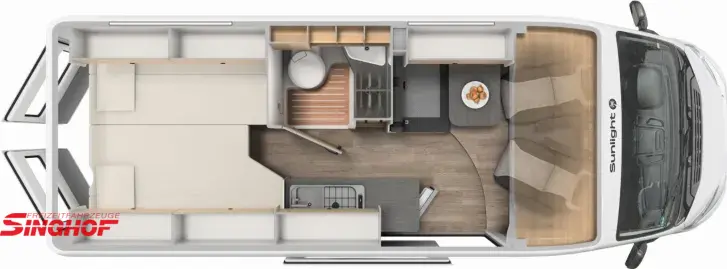 Grundriss Tag Sunlight Cliff 640 Peugeot