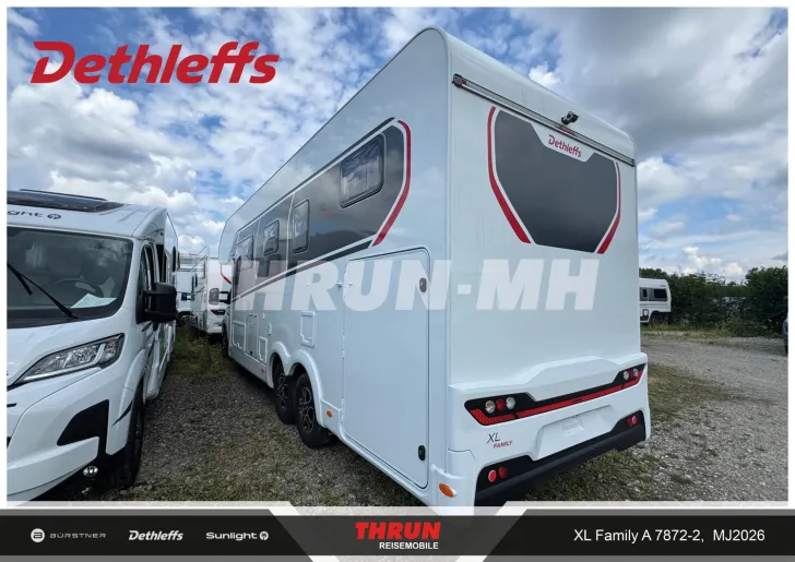 Fahrzeugbild Dethleffs XL A 7872-2 Hubstüzen  Elekt. Markise Sofort! #4