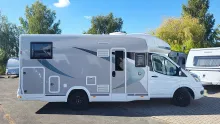 Seitlich Chausson Teilintegrierte 777GA Titanium Premium 170 PS/Automatik/SAT/Hubbett