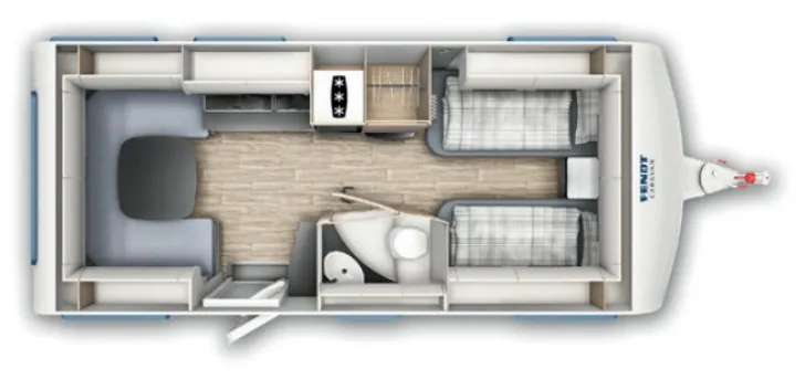 Grundriss Tag Fendt Apero 515 SG IC LINE Black / Mover