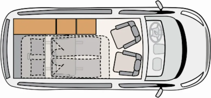 Grundriss Tag Dethleffs Globevan Camp Two Ab November 2026