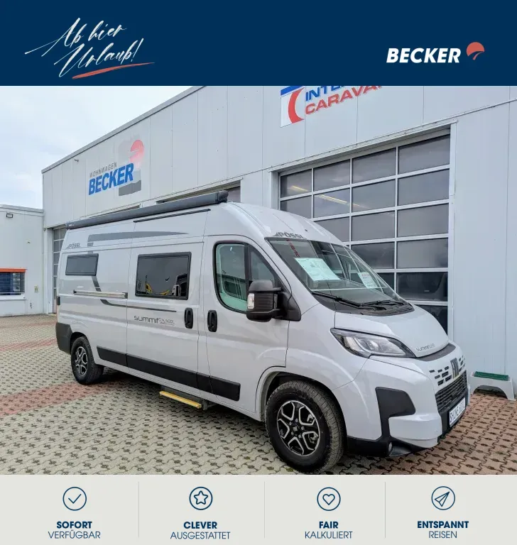 Fahrzeugbild Pössl Summit SHINE 600 L Elegance Modell 2026 Sie sparen 4.060 € #1