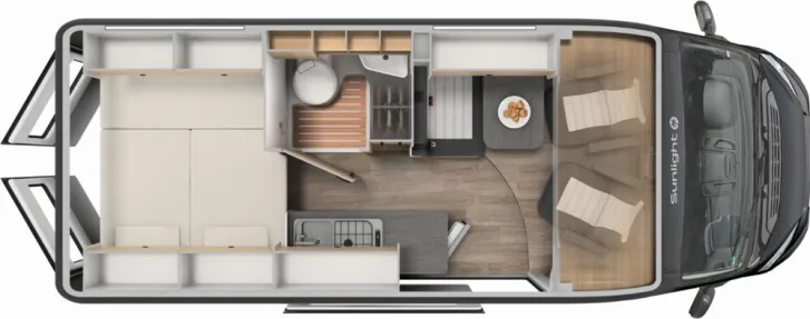 Fahrzeugbild Sunlight Camper Van Cliff 600 RT Adventure Edition #5