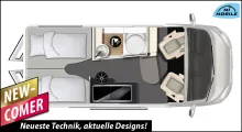 Fahrzeugbild Karmann Mobil Dexter 600 *SCHAUSONNTAG 11-16 UHR* #3