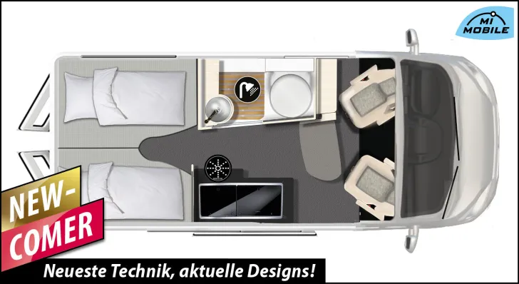 Fahrzeugbild Karmann Mobil Dexter 600 *SCHAUSONNTAG 11-16 UHR* #3