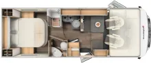Fahrzeugbild Sunlight I 69 L *Queens-Bett*SAT*Solar*Lithium*1 .Hand* #33