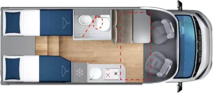 Fahrzeugbild GIOTTILINE Compact CX66 Premiere, KLIMA, SOLAR, SAT, TV #27