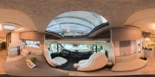 360° Innenansicht LMC Cruiser 740 EL, Automatik, Safety, LED, Solar
