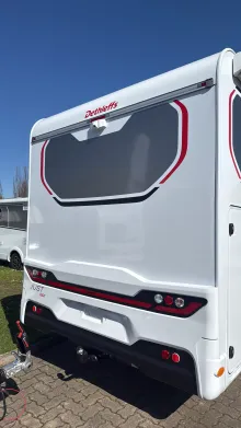 Frontal Hinten Dethleffs Just Go! T 7055 EB Active Markise