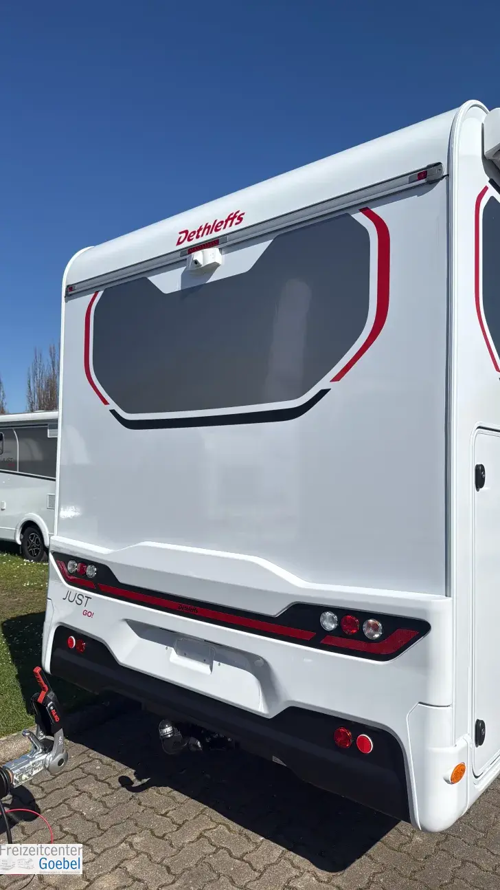 Frontal Hinten Dethleffs Just Go! T 7055 EB Active Markise
