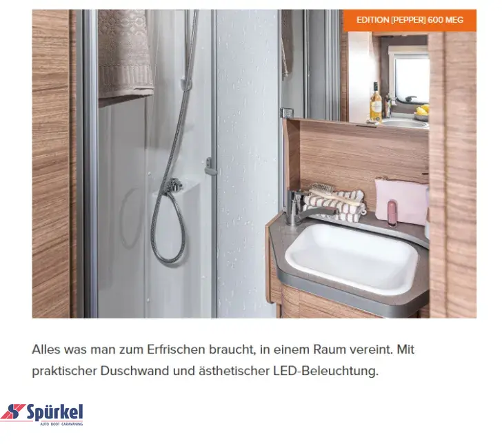 Fahrzeugbild Weinsberg CaraCompact 600 MEG EDITION [PEPPER] *TraumMobil*Autark-e*Automatik #12