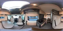 360° Innenansicht Malibu Relax 640 LE R ambition Fiat AHK LED MARKISE