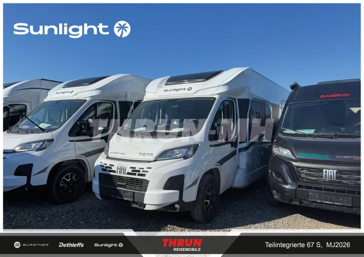 Fahrzeugbild Sunlight Adventure T 67S IC-Sondermodell ! Escape #1