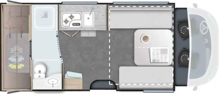 Fahrzeugbild Chausson Teilintegrierte 640 Titanium Line #5