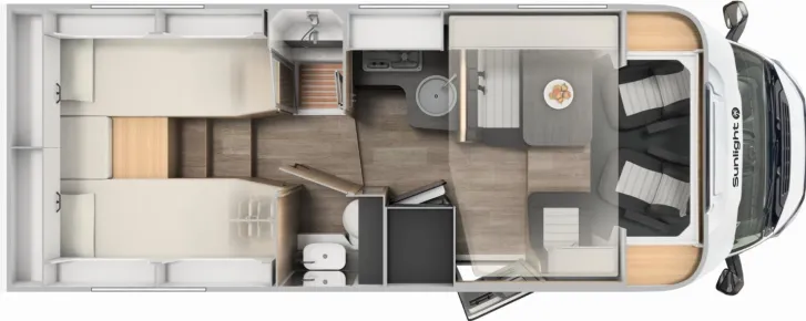 Grundriss Tag Sunlight Adventure T 68 Keep on Rolling Aktion