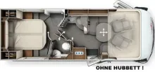 Grundriss Tag Carthago chic c-line I 5.0 QB Mercedes