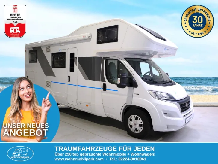 Fahrzeugbild Sun Living A 75 DP/Garage/Festbett/Markise/1.Hand #1