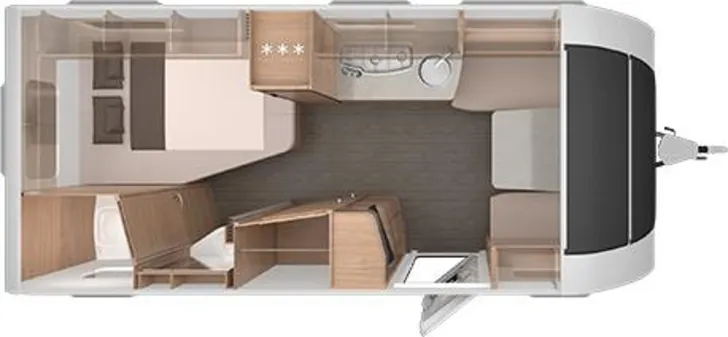 Grundriss Tag Knaus Südwind BLACK SELECTION 500 UF