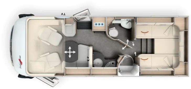 Fahrzeugbild Malibu I 490 LE #5