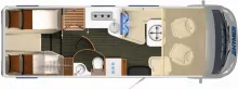 Fahrzeugbild Hymer B-Klasse SL 704 Luftfeder,4,8to!,Bugschränke #2