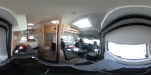 360° Innenansicht Sunlight Cliff 4x4 590 Sondermodell+AHK+Dieselheizung