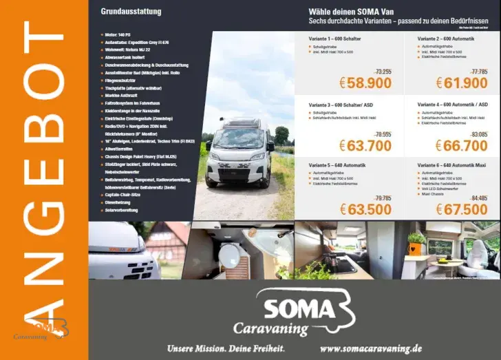 Fahrzeugbild LMC Innovan 600 - SOMA VAN EDITION Fiat #1