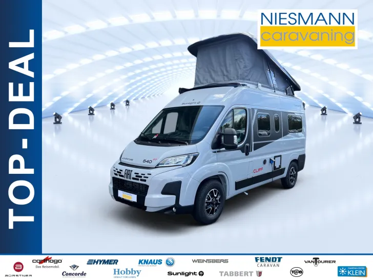 Fahrzeugbild Sunlight Camper Van CLIFF 540 Adventure Edition Schlafdach #1