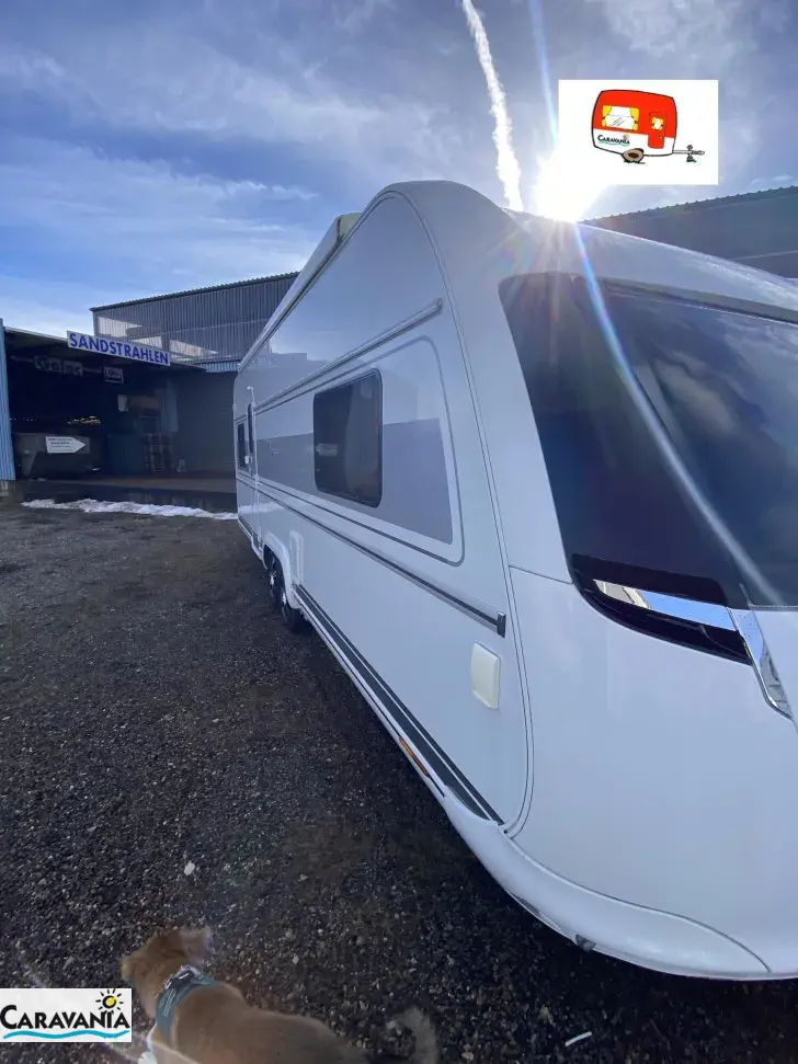 Fahrzeugbild Tabbert Cellini 655 DF Mover + Stützen+ Klima #4