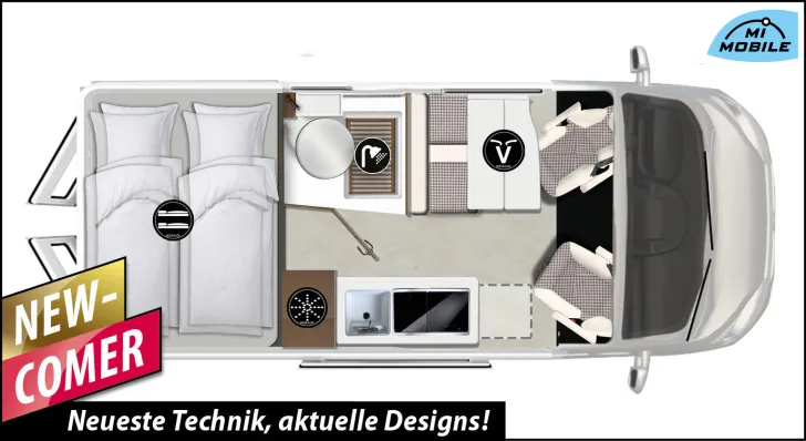 Fahrzeugbild Karmann Mobil Davis 591 Lifestyle *SCHAUSONNTAG 11-16 Uhr* #3