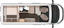 Grundriss Tag Knaus BoxLife PLATINUM SELECTION 600 MQ