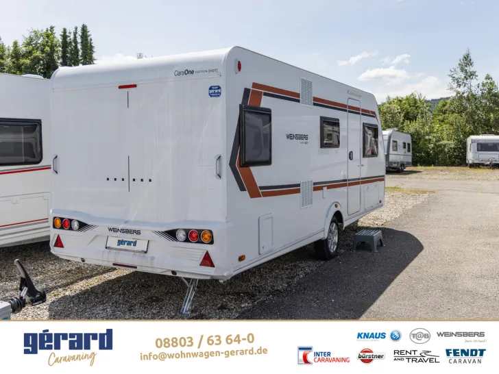 Fahrzeugbild Weinsberg CaraOne EDITION HOT 550 QDK 3-er Stockbett, Aktionspreis #3