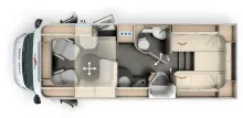 Grundriss Tag Malibu T 490 LE