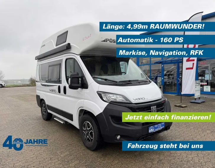 Fahrzeugbild Pössl Vario 499 160PS Automatik Solar AHK - unter 5m #1