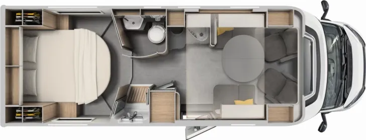 Grundriss Tag Laika Ecovip L 4012 DS Vollausstattung