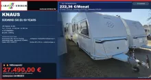 Fahrzeugbild Knaus Südwind 500 EU 60 Years Markise - Dusche #1