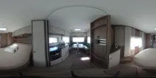 360° Innenansicht Fendt Tendenza 650 SFD ALDE, Fußbodenheizung, 2,8T