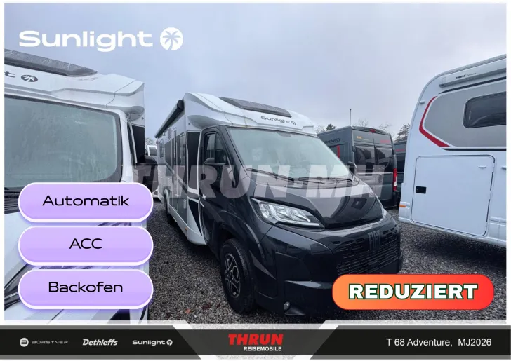 Fahrzeugbild Sunlight Adventure T 68 Fiat | Aktion #1