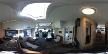 360° Innenansicht Sunlight Adventure T 66S OHNE Hubbett, ACC, 180/Automatik