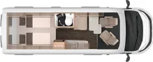 Grundriss Tag Knaus BoxLife PLATINUM SELECTION 630 ME Platinum