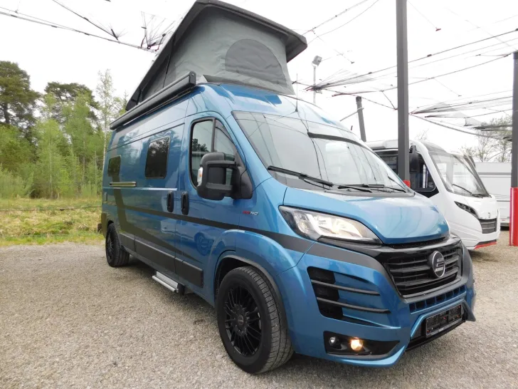 Fahrzeugbild Hymer Free 600 70-years-Race mit Racing-Stoßfänger ! #1